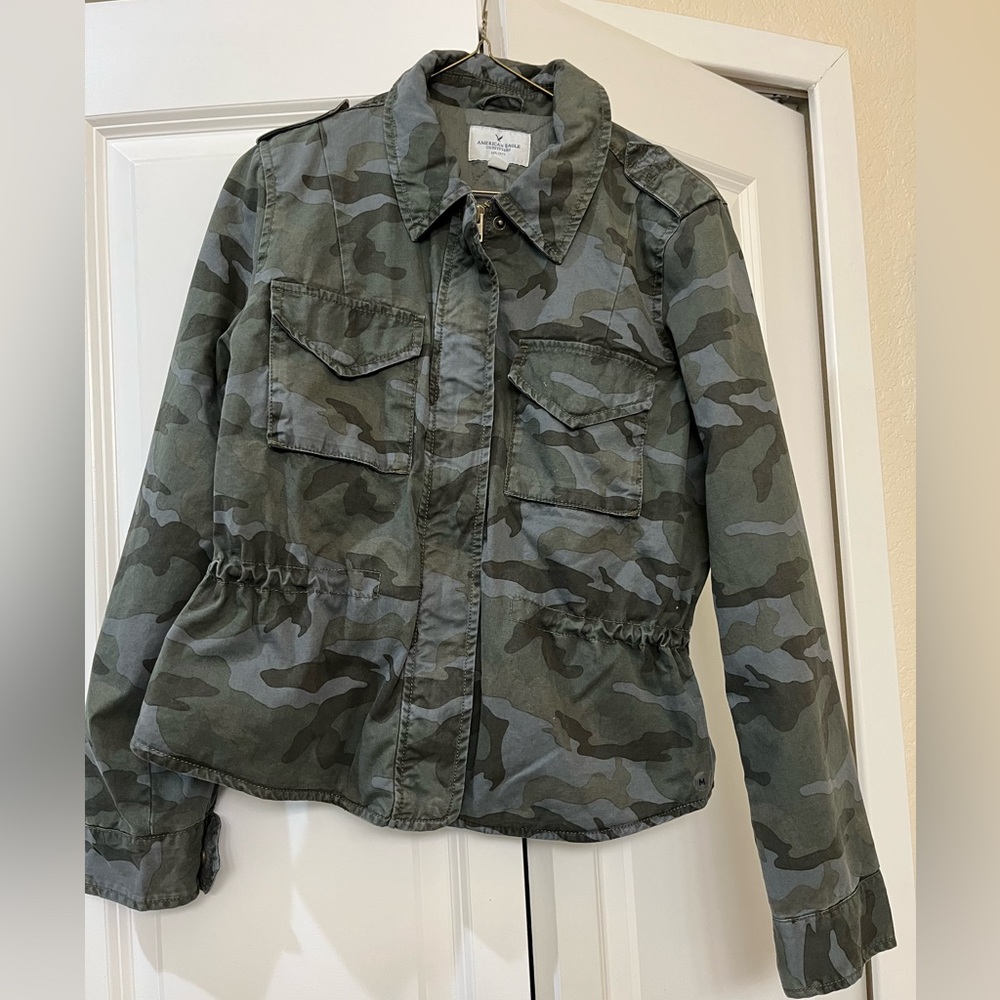 American Eagle Outfitters camouflage jacket